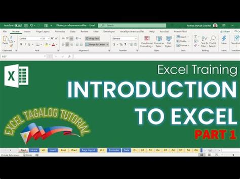 excel in tagalog|Introduction to Excel .